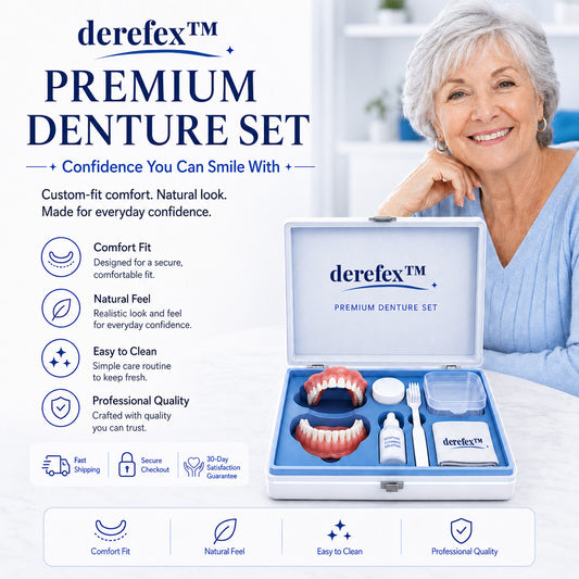 Custom-Fit Dentures for Everyday Comfort