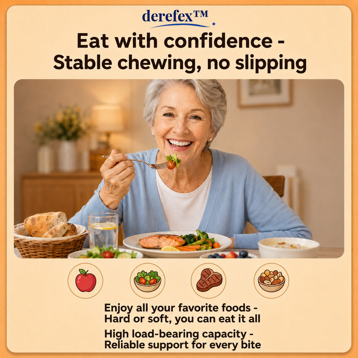 Custom-Fit Dentures for Everyday Comfort
